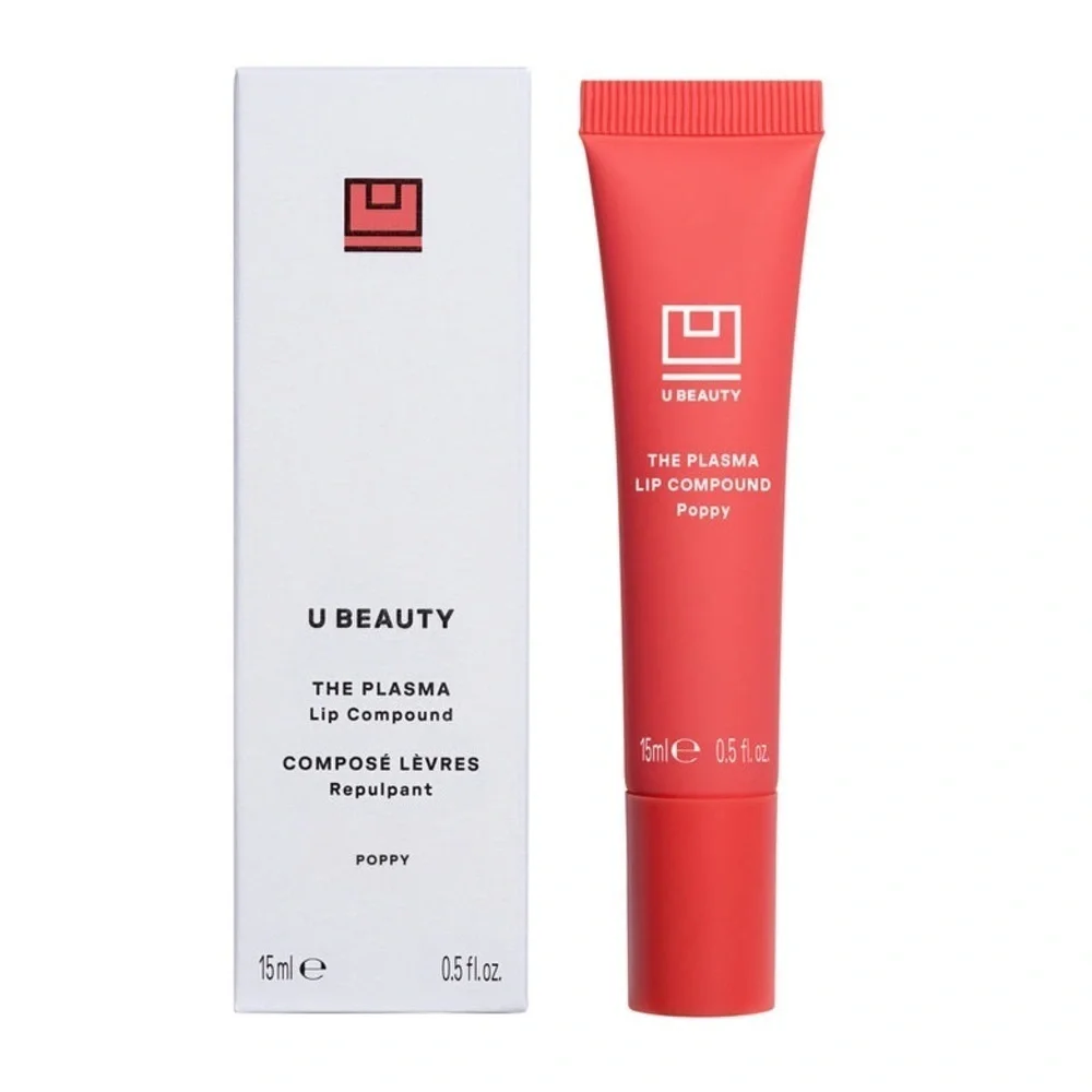 U BEAUTY Poppy The Plasma Lip Compound Tinted | NEW | UBEAUTY